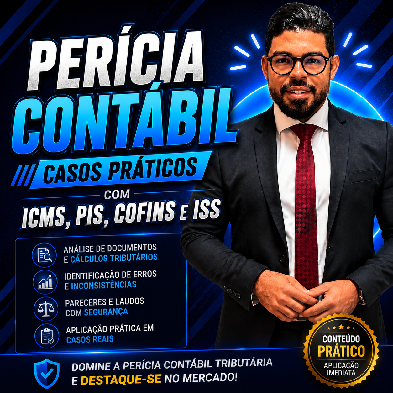 Perícia Contábil - Casos Práticos com ICMS, PIS, COFINS e ISS